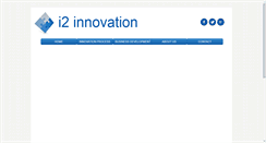 Desktop Screenshot of i2-innovation.com