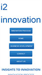 Mobile Screenshot of i2-innovation.com