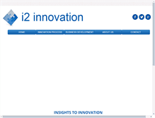 Tablet Screenshot of i2-innovation.com